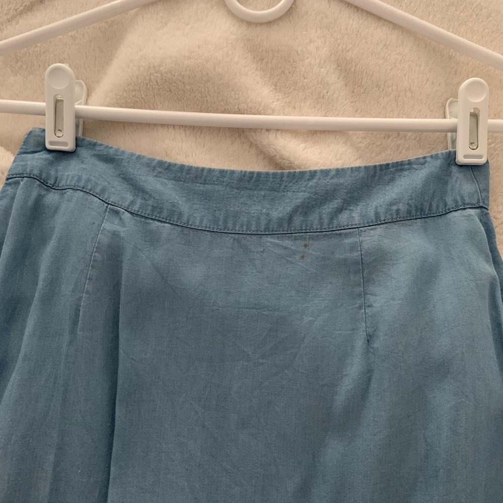 Bik Bok Floaty Chambray Skirt - Picture 4 of 4